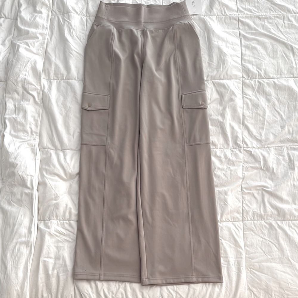 Athlete wide leg venice cargo pant